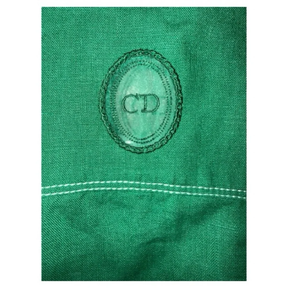 Vintage Christian Dior Lightweight Green Blazer
